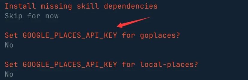 Remaining API keys